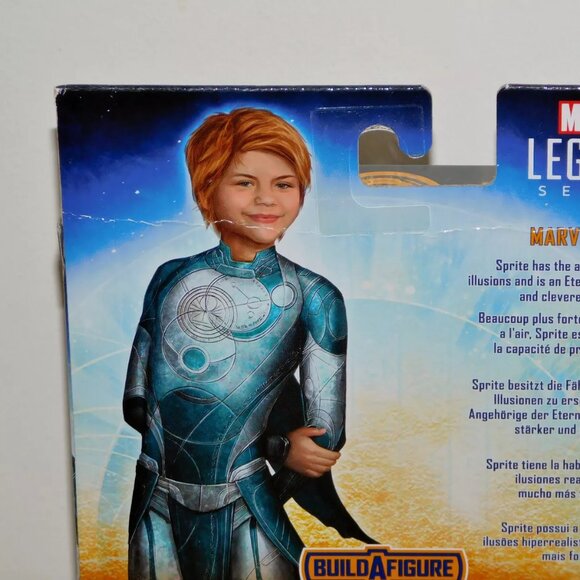 2021 Hasbro Marvel Legends 6" Eternals Sprite Figure MIB Brand New BAF Gilgamesh - Picture 3 of 12